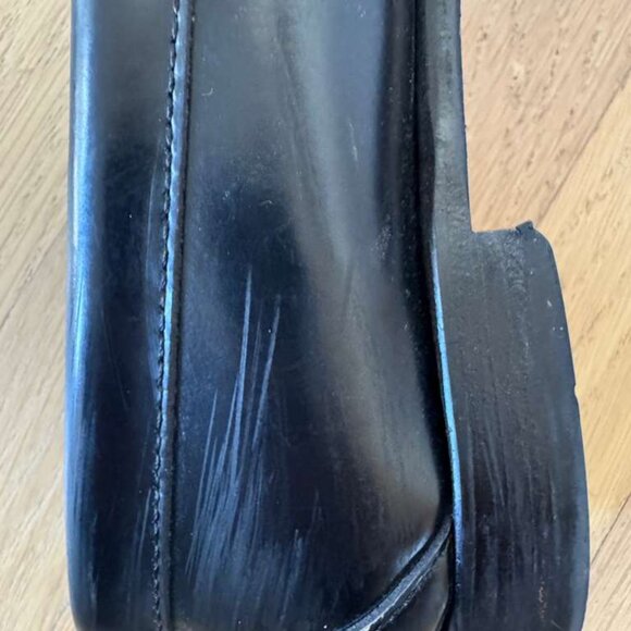 GH Bass Weejuns – Black Leather Penny Loafers (Size 6) - Picture 2 of 5